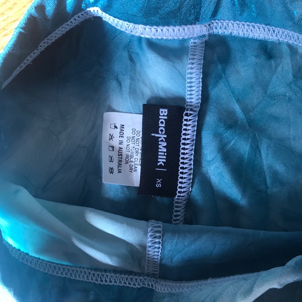 Blackmilk Mint fairy paint leggings - Picture 3 of 5